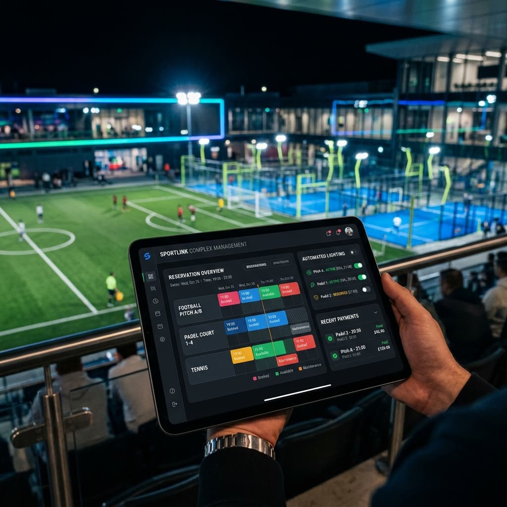 Sistema de gestión y automatización de complejos deportivos